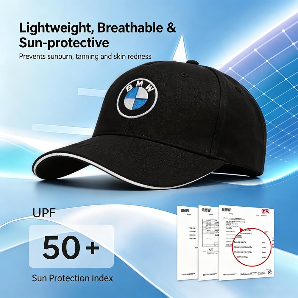 For BMW M X1 X3 Baseball Cap UPF50+ UV Protection Sun Outdoor Hat Unisex Interior Stickers For BMW G80 G06 G07 G42 G14 G15 G16 F82 F20 F21 F83 M