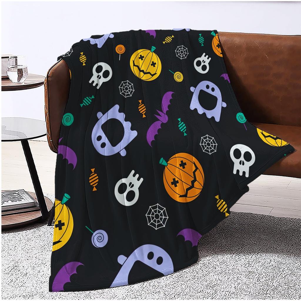 Halloween Print Blanket