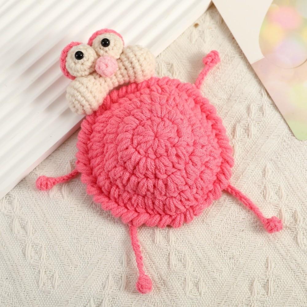 Heat Resistant Crochet Animal Coaster Finished Cute Knitted Cup Mat  Kitchen Decor