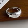 Xiaomi BF CLUB 925 Sterling Silver Ring For Women Jewelry Wide Gold Open Vintage Handmade Ring Allergy For Party Birthday Gift
