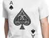As Pik Koszulka Męska/Damska S-XXL, Zabawna, Karta do Gry, Hazard, Poker, Black Jack, Magia, Fajny Prezent!