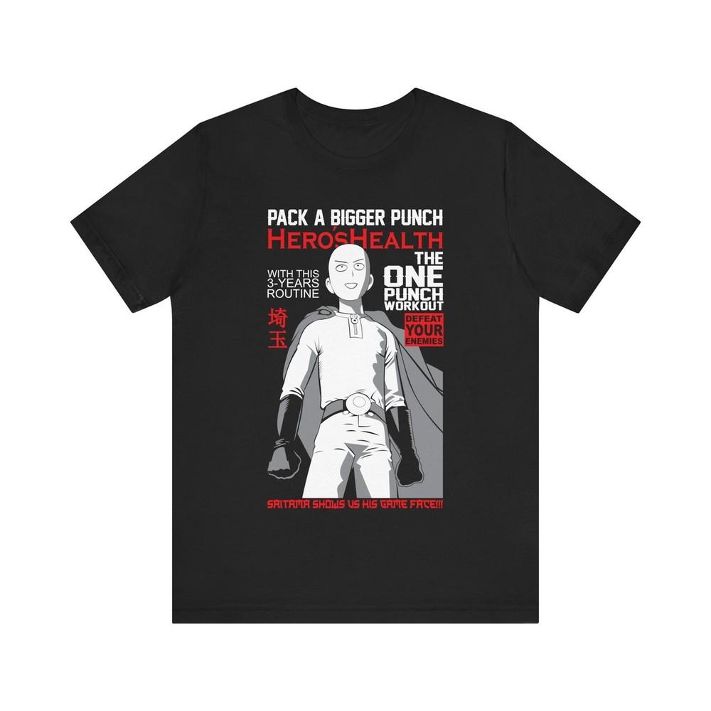 Anime One Punch Man Game T Shirt Size S - 5Xl BLACK Size S - 5XL Unisex T-Shirt S