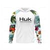 Mens Quick-Dry UV Protection Hooded Fishing Long Sleeve Shirt Summer Breathable Outdoor Sportswear Angling