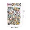 Open Today Series Miniature Landscape Sticker DIY PET Cabin Scene Sticker Stress Relief Cartoon 3D Landscape Sticker Gift