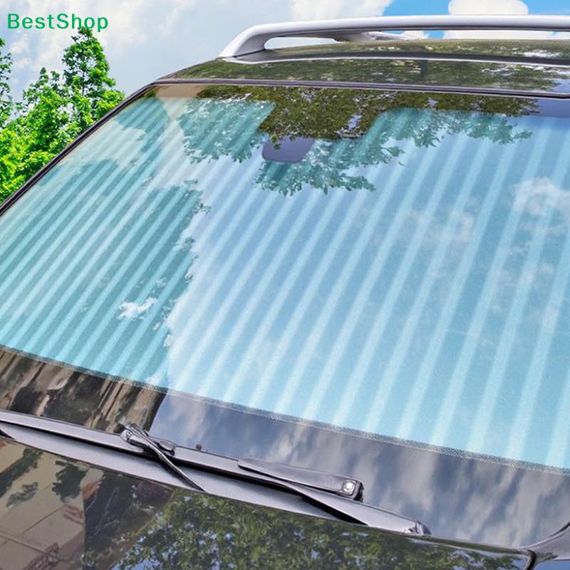 Retractable Car Window Sun Shade,Foldable Pleated Car Side Window Sunshade,UV Protection Auto Window Blind