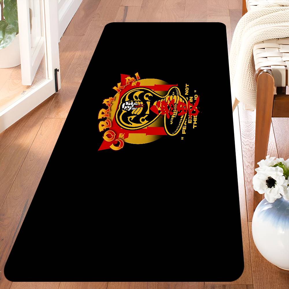 Klasické TV seriály Cobra Kai Kuchyňská rohožka Dětský pokoj Dekorace ložnice Balkon Protiskluzová rohožka Obývací pokoj Alfombra
