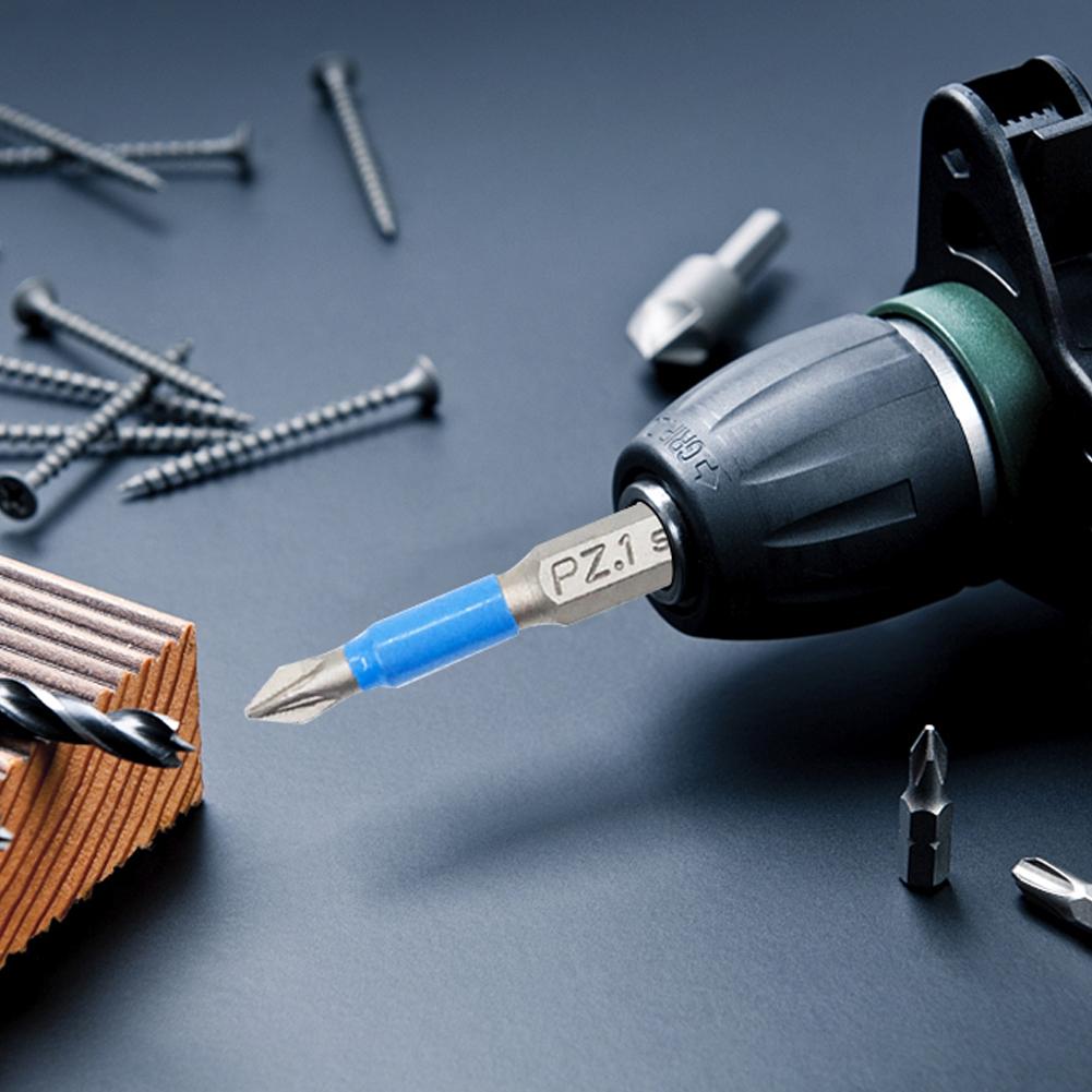 Nutdrivers Screwdriver Bit Portable Set 1/4inch 12Pcs 50mm