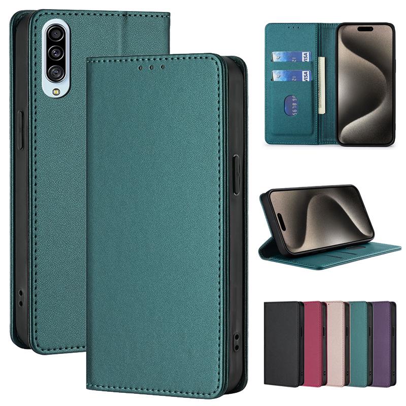 TCL 501/502 4G/5G Magnetic Flip Phone Case: Stylish, Simple, Anti-Drop, Stand & Card Slot.