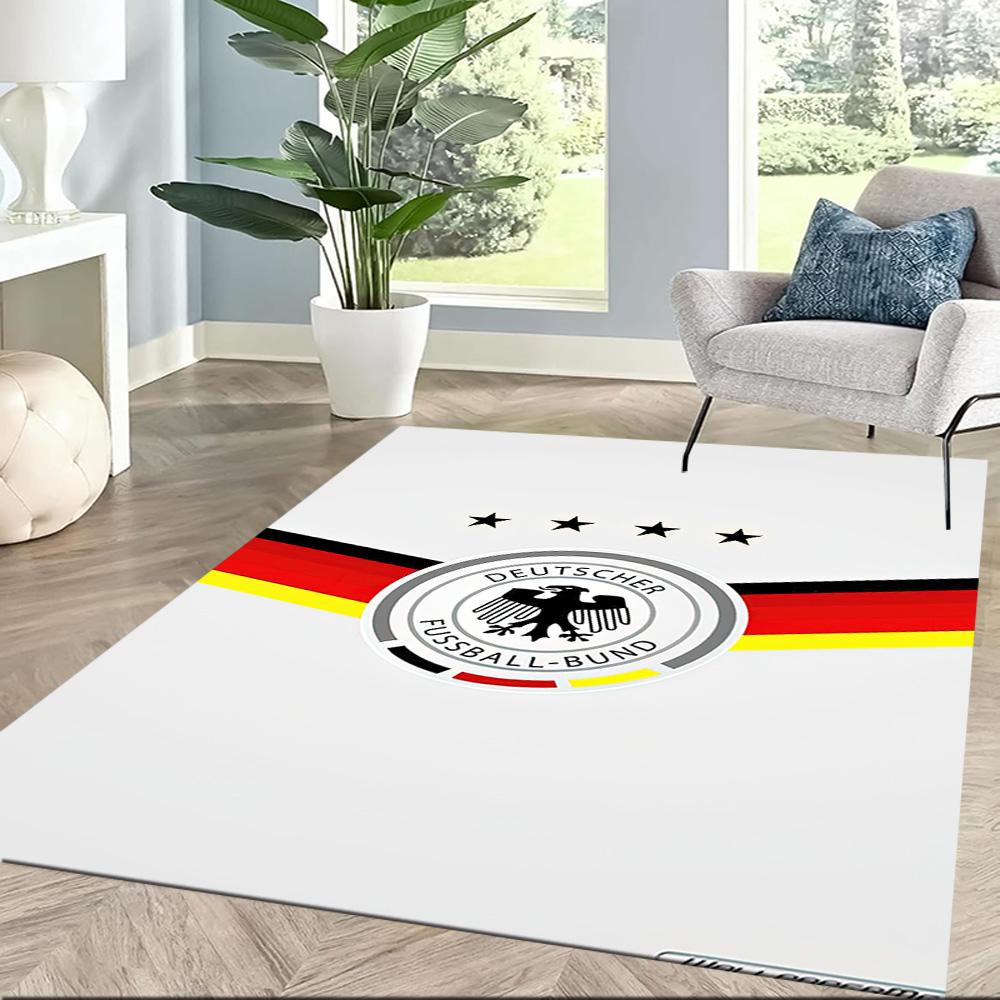 Deutscher Fussball-bund Style Square rugs are a great choice for living rooms, bedrooms, home décor, and as gifts.