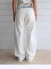 Color Block Patchwork Wide-Leg Pants: Versatile, Trendy, and Stylish