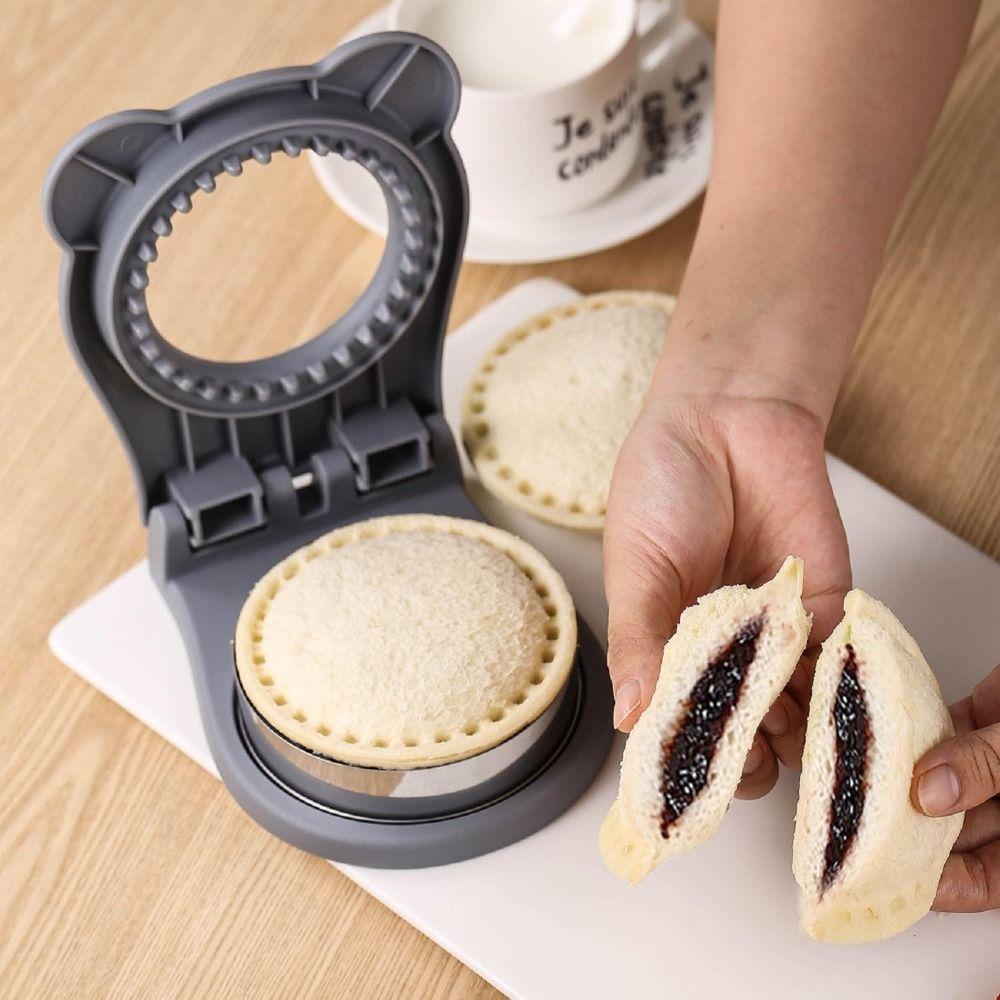 Stainless Steel DIY Sandwich Cutters Mould Lunch Box Decor Sandwich Maker  Kitchen Baking Tools