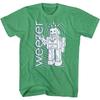 Camiseta da Banda de Rock Alternativo Weezer Robot