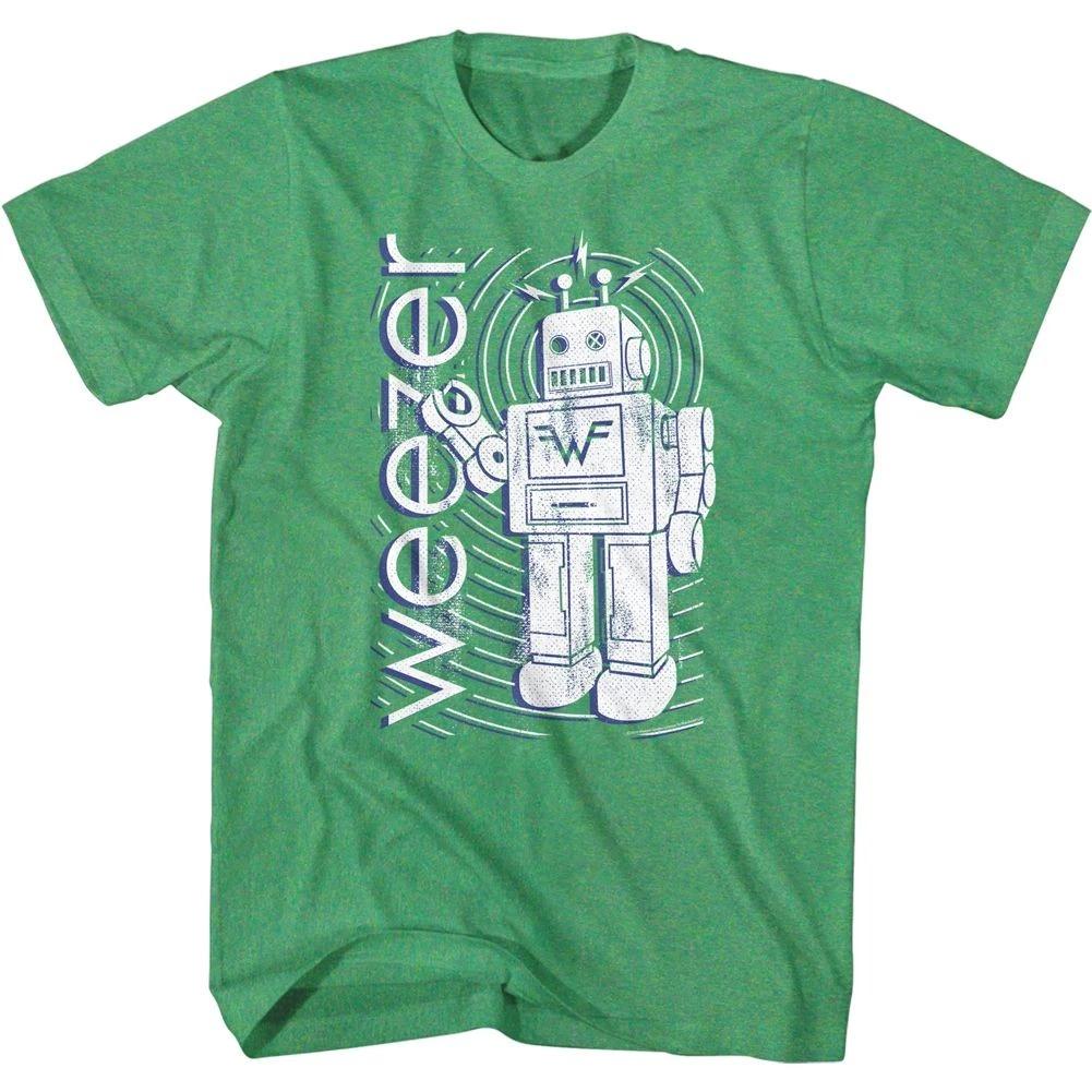 Weezer - Robot - Short Sleeve - Heather - - Children s T-shirt 150