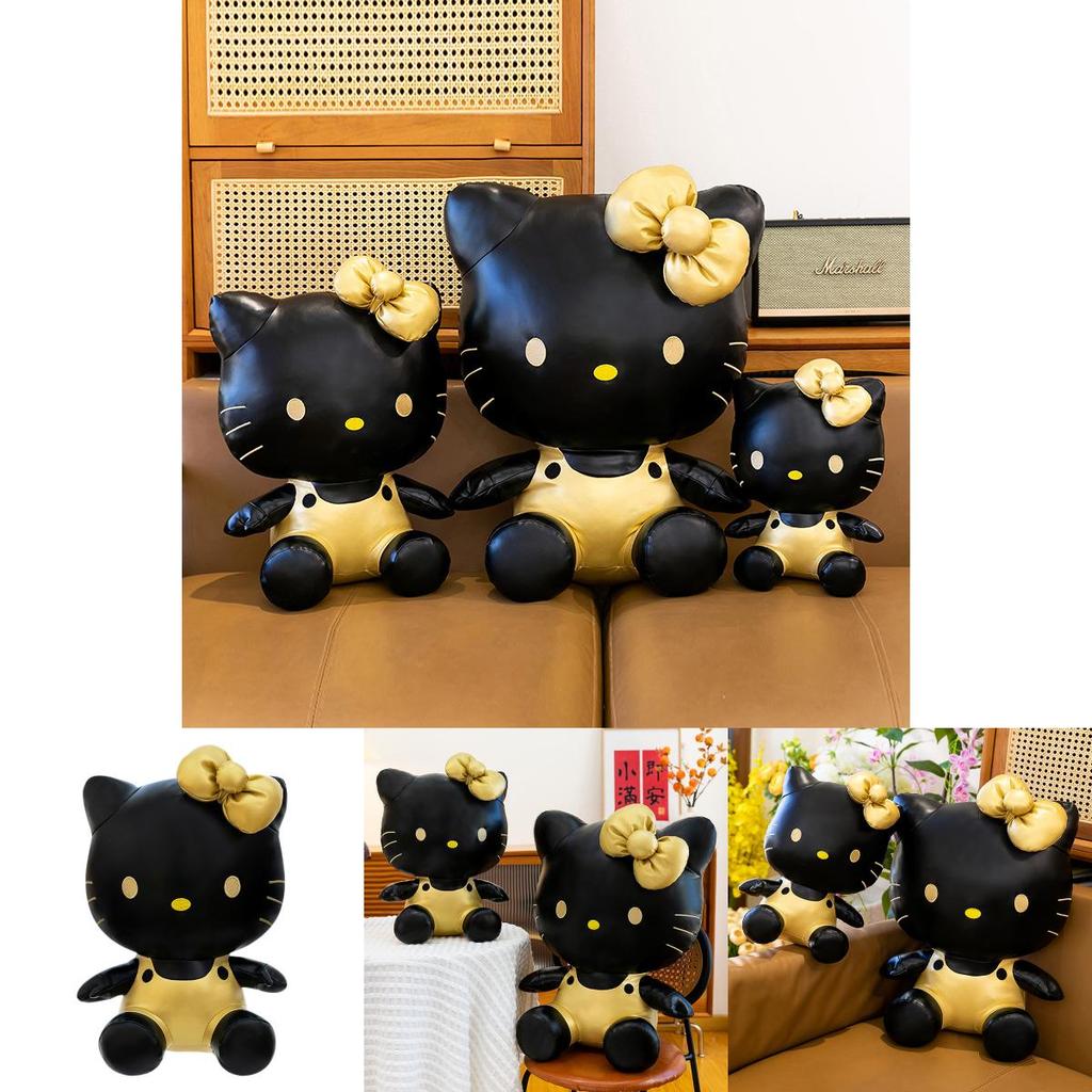 Classic Plush Toy Kitty Cat Shaped Soft Doll For Girls And Kids