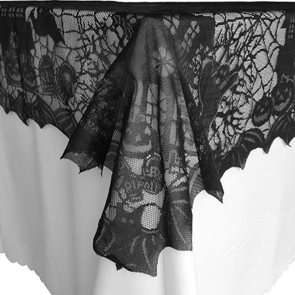 Environmentally Friendly Halloween Lace Tablecloth Disposable Tablecloth  Festival Party