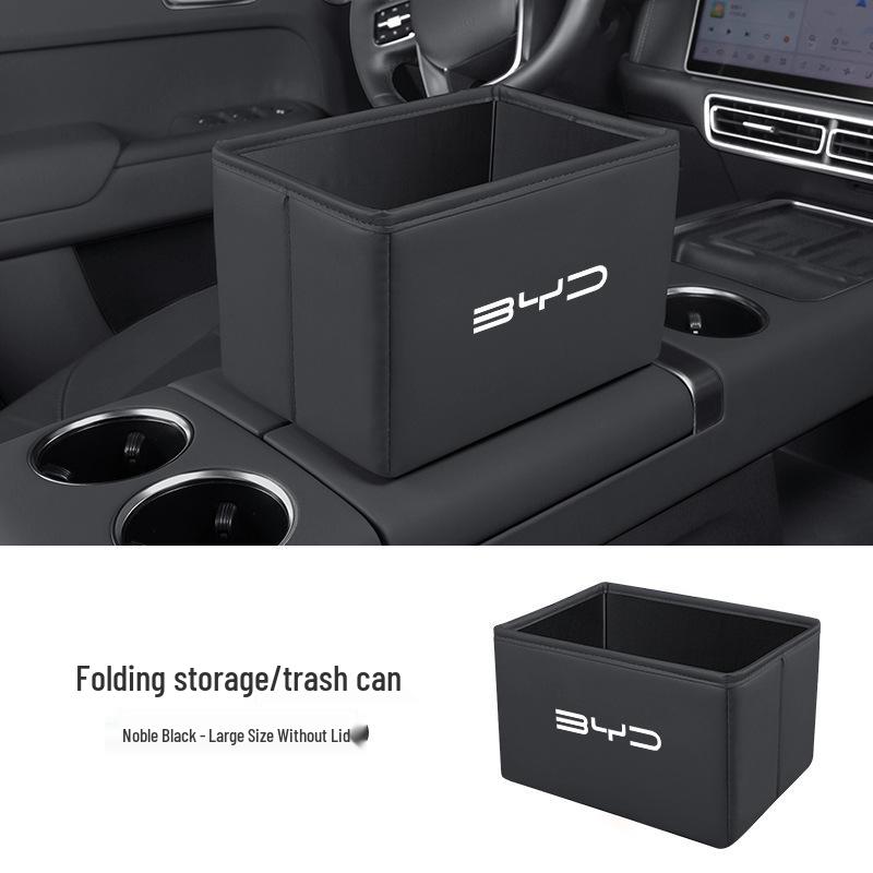 Folding Storage & Trash Organizer for BYD Seagull, Song Plus/Pro, Han, Dolphin, and Qin Cars