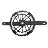 Sprocket Crankset Direct Mount Hollow Integrated Bicycle Chainring Guard Protector53 39T (Including Centre Shaft)