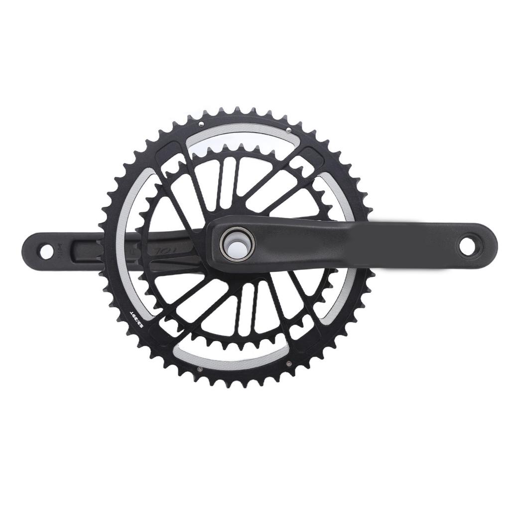 Sprocket Crankset Direct Mount Hollow Integrated Bicycle Chainring Guard Protector53 39T (Including Centre Shaft)