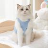 Cute Cat Vest Spring and Summer Animal Shape Two-legged Sling Into Cat Kitten Thin Breathable Pet Cat Clothes