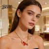 Flying Horse Necklace Oil Dripping Pendant Lightweight Hypoallergenic 2026 New