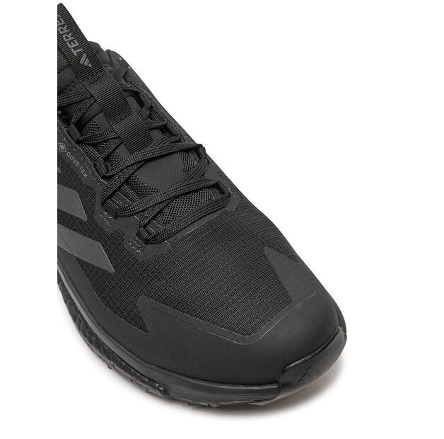 Мужские кроссовки adidas Terrex free hiker 2.0 low gore-tex ih0672 чёрные