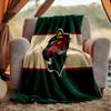 Minnesota wild Blanket Flannel Throw for Sofa, Travel, Camping, Livingroom, Office, Chair and Bed Soft and Warm Holiday Birthday gifts