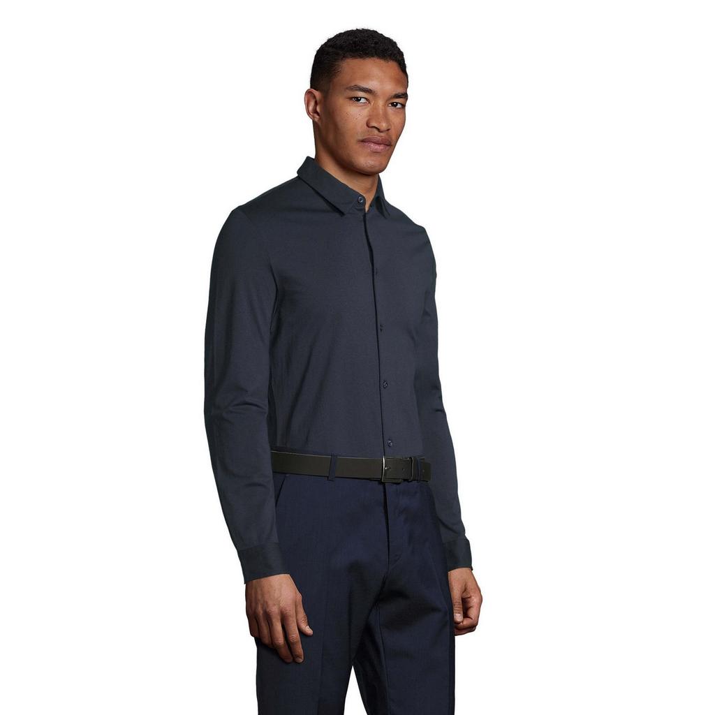 NEOBLU Mens Balthazar Mercerised Cotton Shirt