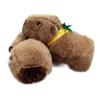 Stuffed Animals Capybara Plush Papa Circle Brown Lovely Capybara Wrist Circle  Hand Ring