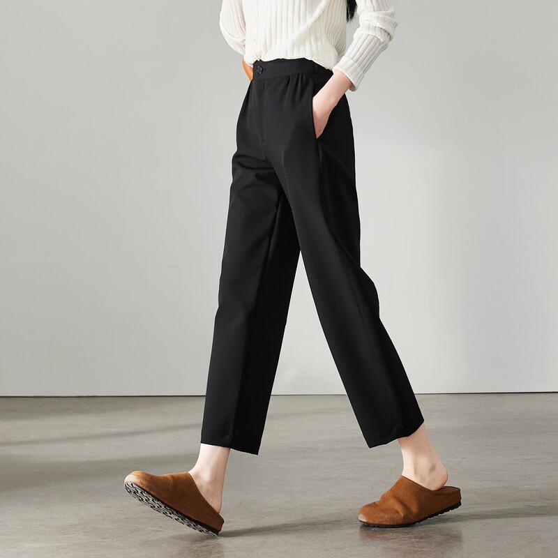 SOFSIL Women's High-Waist Casual Harem Pants