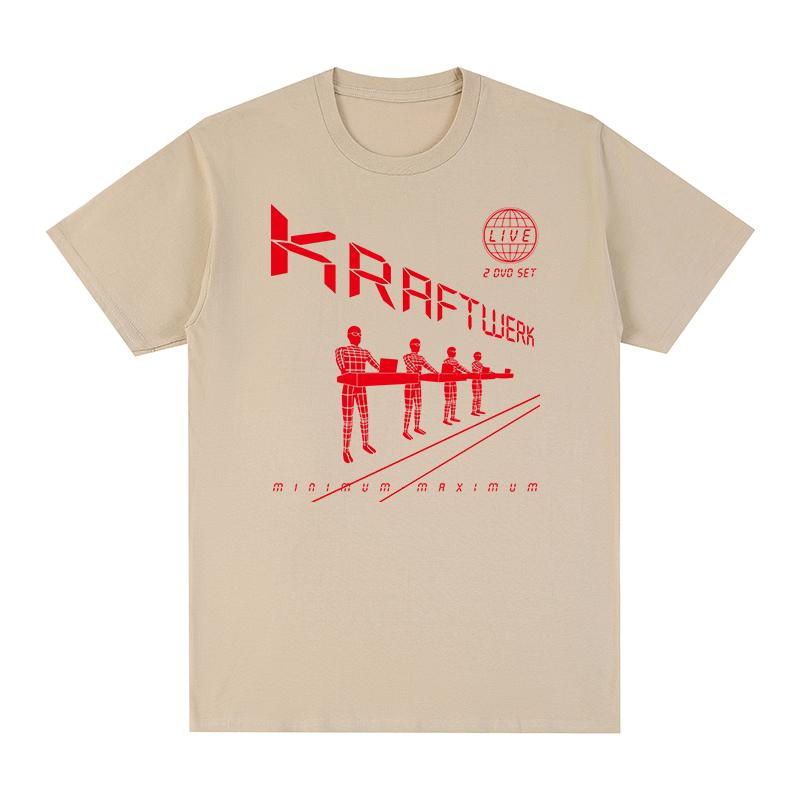 

Kraftwerk The UnisexMachine Vintage Tshirt Electro Pop Krautrock Cotton Unisex T shirt New TEE TSHIRT Womens tops 3XL