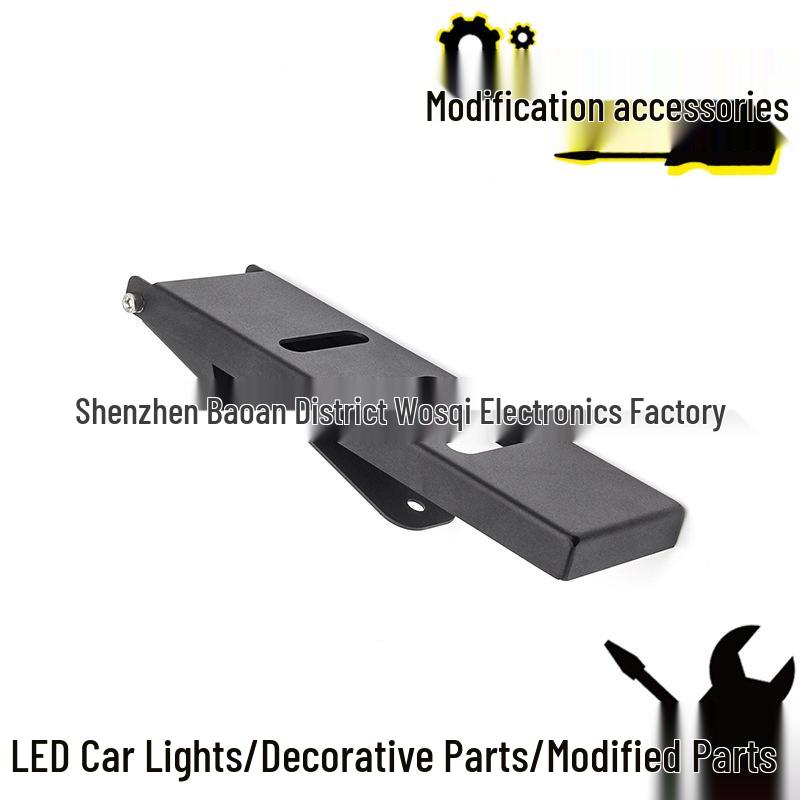 JL Wrangler Left Footrest Pedal for 2018+ Models - Metal Modification Accessory