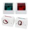 12V?24V LED Navigation Signal Light Left Red Right Green IP66 Waterproof Lamp White Shell for Yacht