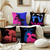 Tv Girl Who Cool Cushion Cover Pillow Cover Decoration Room Home Sofa Living Office Car Nordic Simplicity