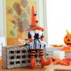 2025 Halloween Long Legs with Broom Dwarf Doll Creative Faceless Doll Home Decoration Desktop Ornaments