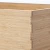 MUJI Stackable Bamboo Rectangular Storage 37cm W X 26cm D X Product Number Suitable for Clothing Storage Box, Medium, 16.5cm H, 12047308,