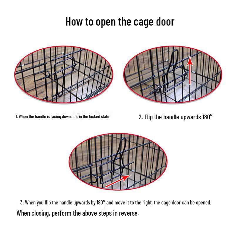 Universal Pet Cage with Toilet Tray