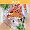 Mushroom Stylish Mini Keychain In Plush Material Perfect For Lipstick And Change