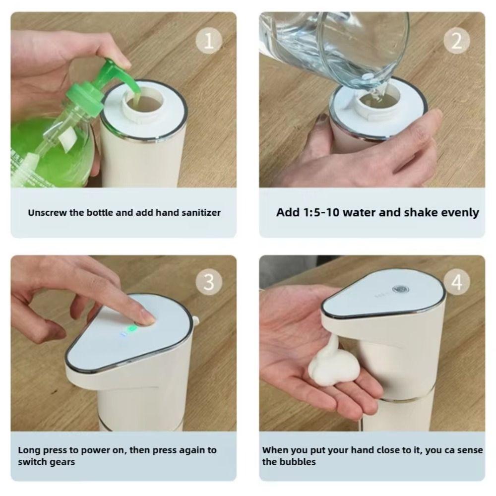 350ML Automatic Induction Soap Dispenser Sensor Hand Sanitizer Machine  Kitchen