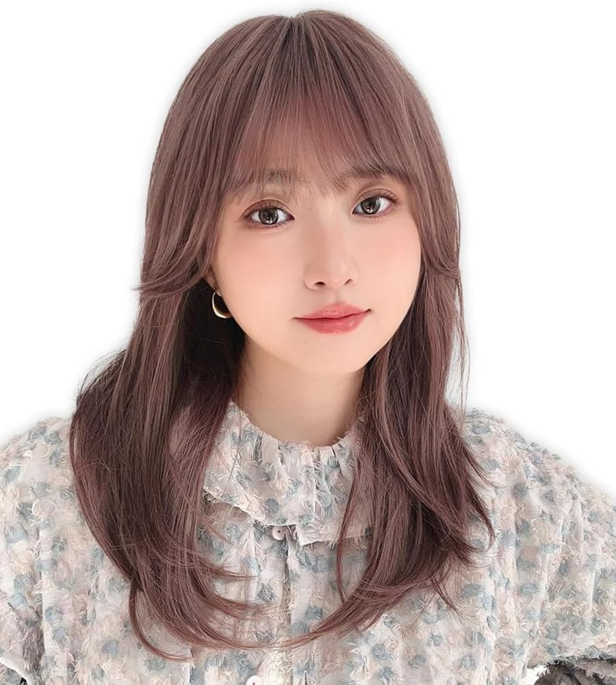 Brightlara Long Layered Wolf Wig for Women, Natural-Looking Full Wig (hf1965-KQ)