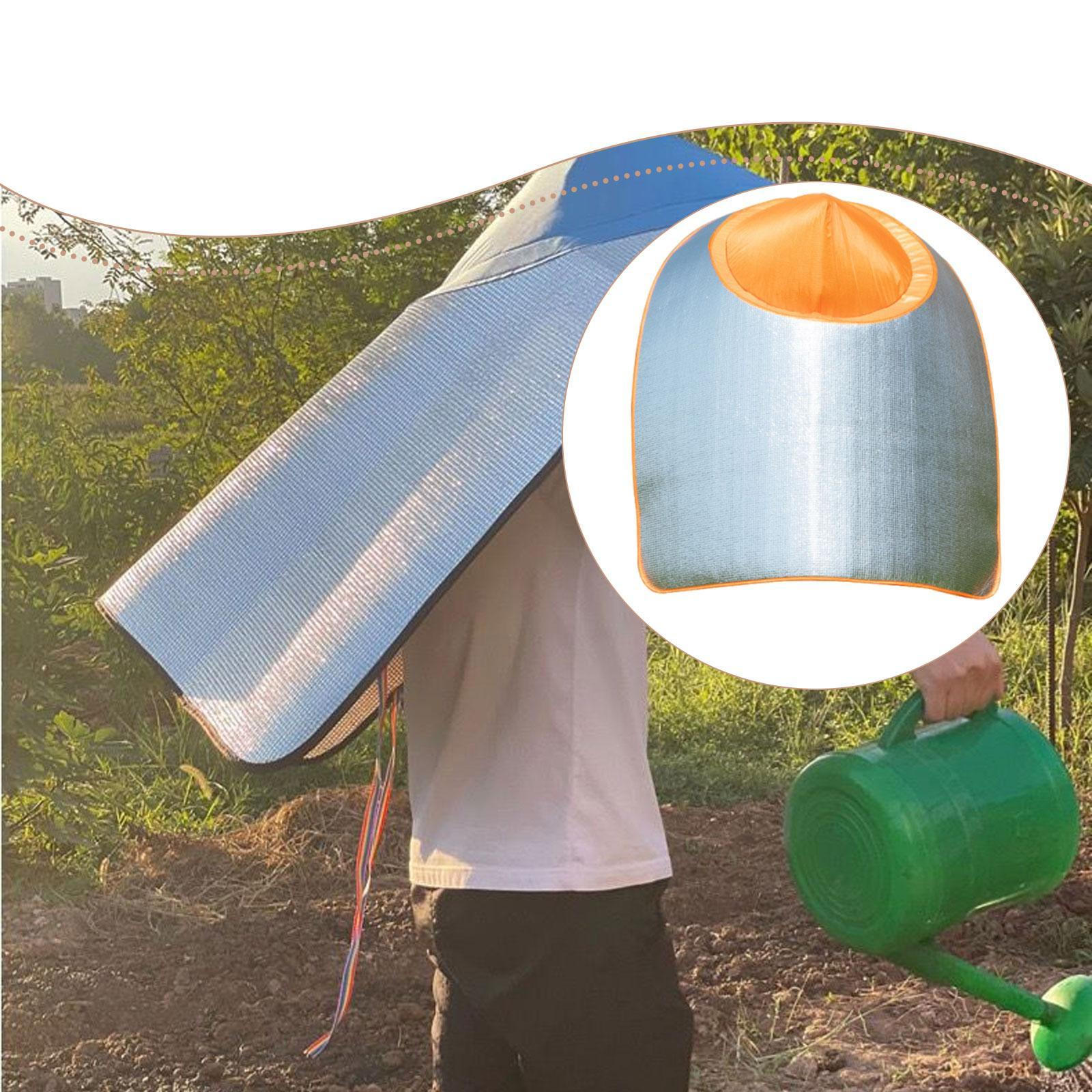 

Hooded Cape Hat for Field Activities with Cloak Feature синий