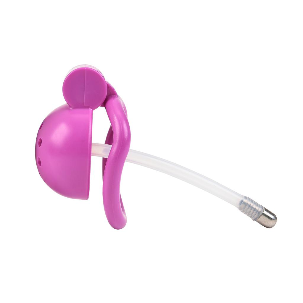 Men's Abs Purple Chastity Lock Bird Cage SM Ring Binding Training Supplies Adult Alternative Sex Toys