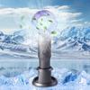 Fnyoxu Leafless Mini Fan Creative Handheld Portable USB Charging Gift Fan Handheld Fan