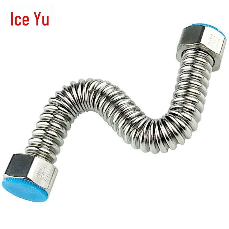 Bingyu 304 Stainless Steel Corrugated Water Heater Hose