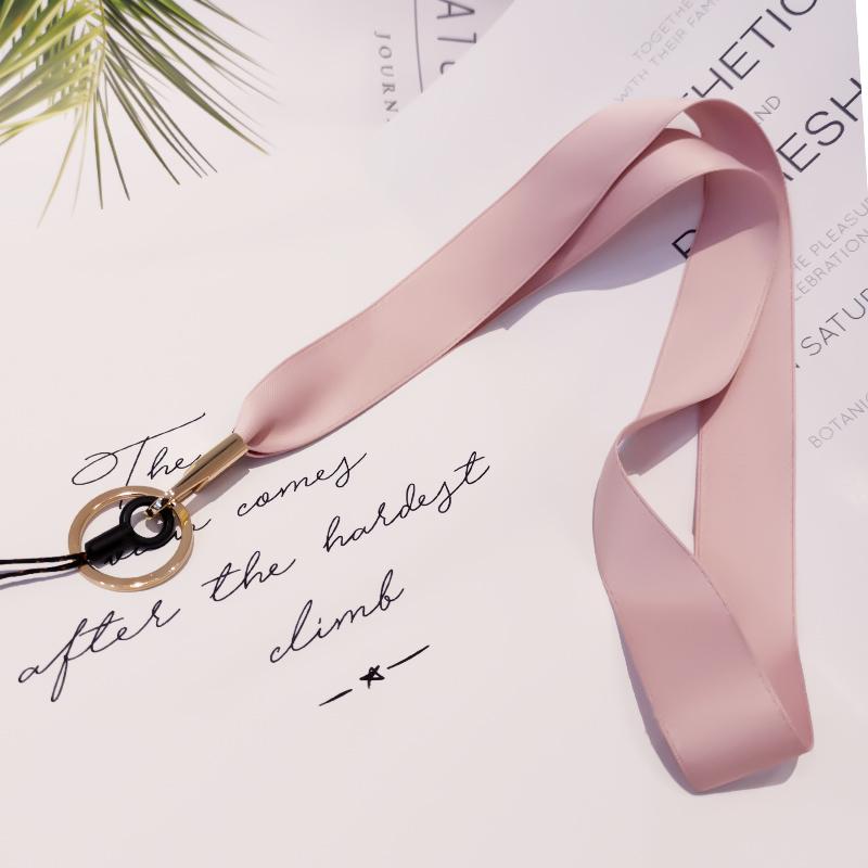 

Phone Lanyard Neck Cord Universal Mobile Phone Case Accessories Detachable Keychain Rope Chain Work Card U Disk Women Lanyard