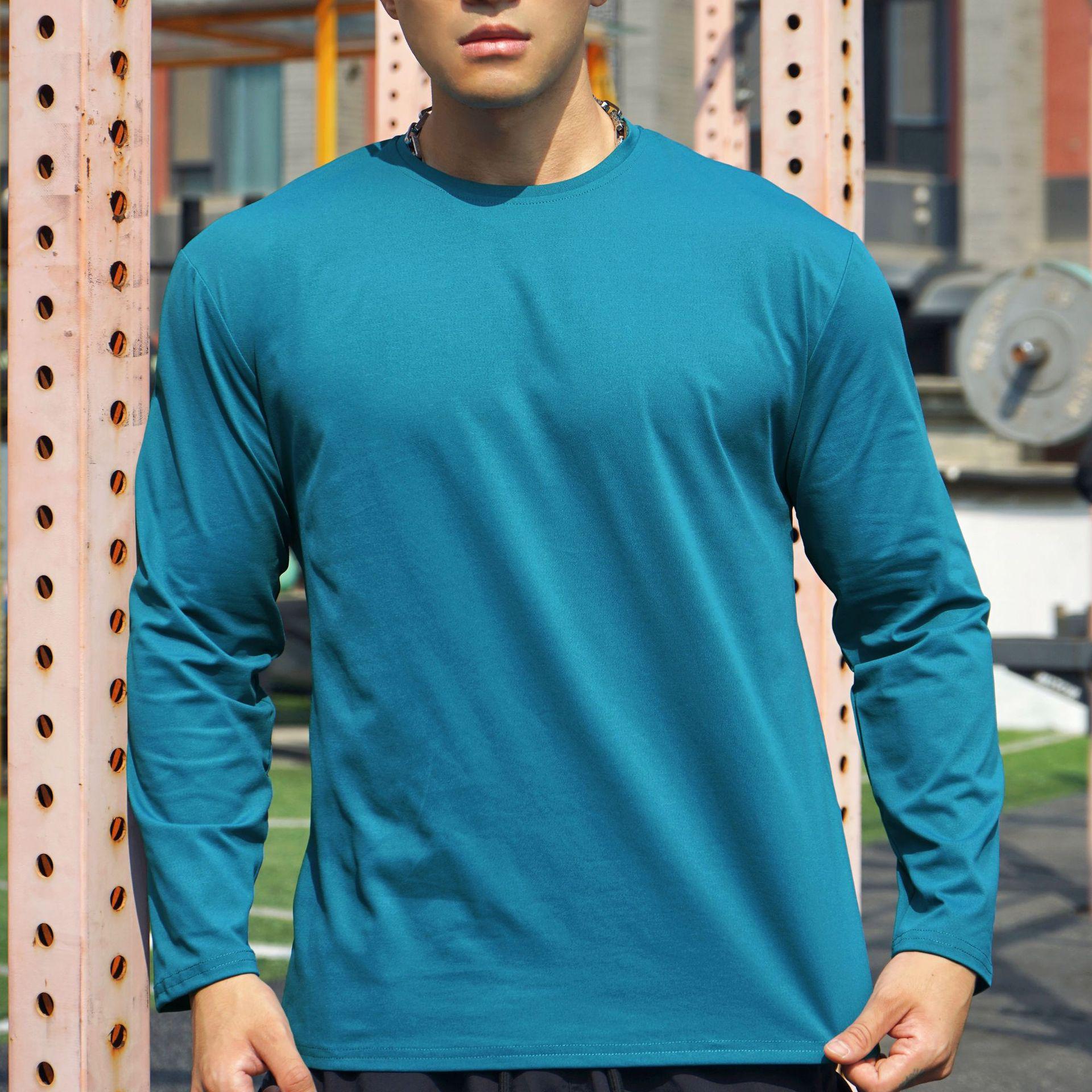 

Men s Basketball Training Long-Sleeve Loose Cotton T-Shirt XL