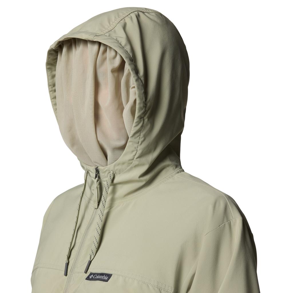 Columbia Skien Valley Hooded Light Jacket, Womens green Jacket