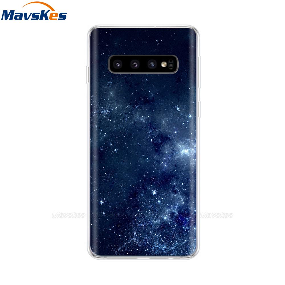 La più recente custodia stampata in TPU per Samsung Galaxy S10 S10 + Coperture del telefono per Samsung S10 Plus S10e Custodie Cover posteriore Paraurti Fundas Coque
