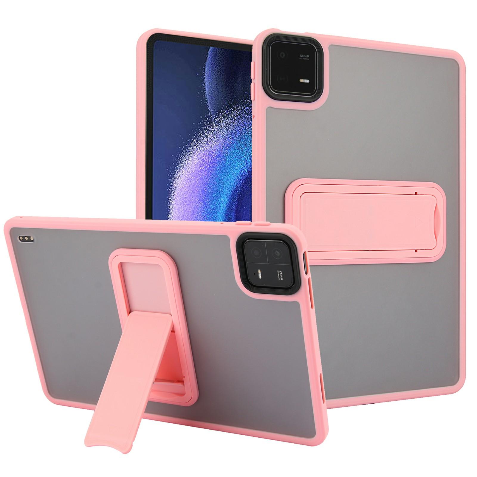

Чохол для планшета Xiaomi Pad 6/Pad 6 Pro з підставкою, TPU+PC Skin-Touch Pink