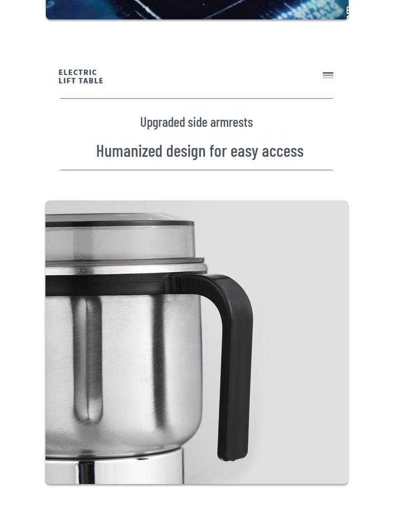 Wielofunkcyjny Młynek Elektryczny do Superdrobnych Ziaren, Zbóż i Ziaren Kawy