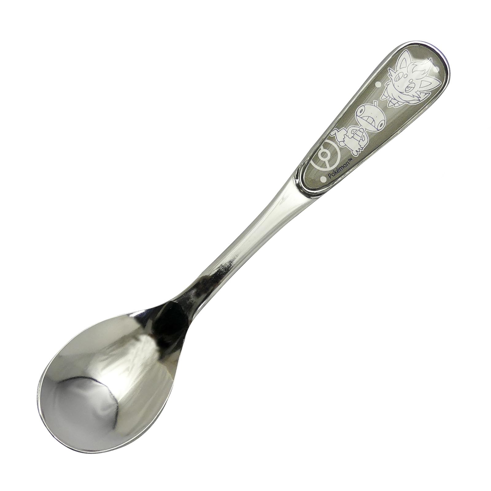 

Yamaka Shoten Type Series Pokémon Spoon, Approx. 14cm, Dark, Pokémon Goods, Tableware, 3, Black, PM273-850 чёрный